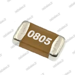 خازن 10nF SMD پکیج 0805