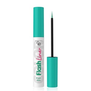 خط چشم رنگی گلدن رز مدل FLASH LINER شماره 101 BRIGHT MINT رنگ نعنایی روشن