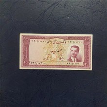 اسکناس 100 ریال سال 30 درحدبانکی عالی Na5
