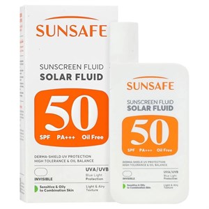 ضد آفتاب سولار فلوئید SPF50 سان سیف
