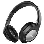 Wireless Headphones, JIUHUFH Closed Back Over Ear Headphones W/20-Hrs Playtime, Lightweight Foldable Stereo Bluetooth Headsets W/Mic Compatible with iPhone/Android Phone/Tablet/iPad - Silver