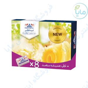 کره حیوانی پاستوریزه شکلی مقدار 50 گرم بسته 8 عددی Shakelli Animal Pasteurized Butter 50 gr Pack of 8