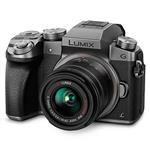 دوربین PANASONIC LUMIX G7 4K Mirrorless Camera, with 14-42mm MEGA O.I.S. Lens, 16 Megapixels, 3 Inch Touch LCD, DMC-G7KS (USA SILVER)