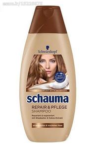 شامپو ترمیم کننده شوما مدل Repair And Care حجم 400 میلی لیتر Schauma Repair And Care Shampoo 400ml