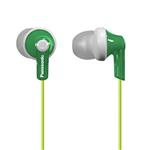 Panasonic ErgoFit In-Ear Earbud Headphones RP-HJE120-G (Green) Dynamic Crystal Clear Sound, Ergonomic Comfort-Fit