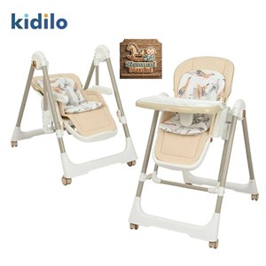 صندلی غذاخوری کیدیلو دوکاره تاب شو دستی kidilo سیسمونی مانی نی