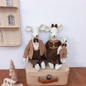 عروسک خانواده موش سیسمونی