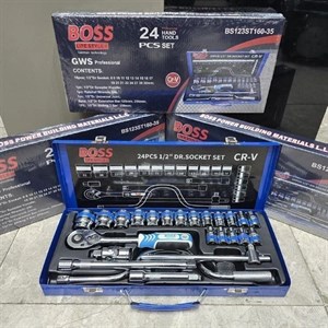 جعبه بکس ۲۴ عددی اصلی باس مدل BS-24pcs