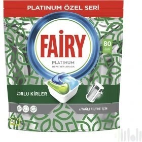قرص ماشین ظرفشویی فیری FAIRY PLATINUM تعداد 80 عددی