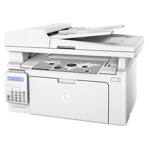 پرینتر اچ پی تک رنگ چهار کاره‌ با چاپ لیزری مدل LaserJet Pro MFP M130fn، سایز چاپ A4، دارای صفحه نمایش LCD استوک کارکرده
