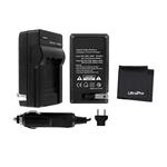 UltraPro Rapid Charger for EN-EL15 Battery w/ 110/240v Car and EU Adapters - Compatible with Nikon Z6, Z7, D7500, D7200, D7100, D7000, D850, D810A, D810, D800E, D800, D750, D610, D500