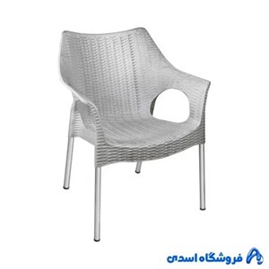 صندلی دسته دار ناصر پلاستیک کد 991 مبلمان نوراس مدل 14112236