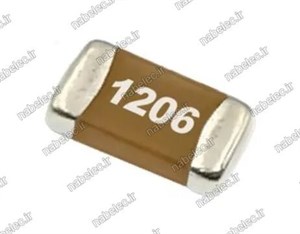 خازن 100nF SMD پکیج 1206