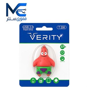 فلش مموری وریتی مدل VERITY T208 ظرفیت 32 گیگابایت USB2.0