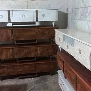 میز تلویزیون MDF سایز 160 مناسب TV تا 65 اینچ مبلمان دیرا مدل 12120334