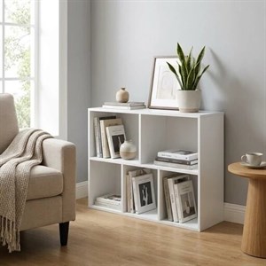 کتابخانه طرح قفسه ای مدل IKE334 مبلمان نوراس مدل 14101895