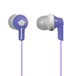 Panasonic ErgoFit In-Ear Earbud Headphones RP-HJE120-V (Purple) Dynamic Crystal Clear Sound, Ergonomic Comfort-Fit,Violet
