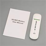 QR62W 3G Mobile WiFi Hotspot Car USB Modem Universal Broadband Mini Wi-fi Routers Mifi Dongle with SIM Card Slot