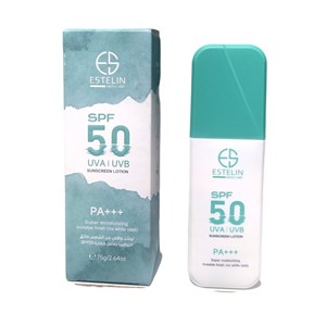 لوسیون ضدآفتاب استلین SPF50 مرطوب کننده و آبرسان
