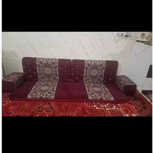 شاه نشین طرح. خلیجی لمسه طرح سنتی در شش رنگ کرم،آبی،قرمز،زرشکی،طوسی،سورمه،قهوه ای مبلمان دیرا مدل 12112774