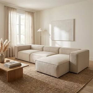 مبل ال 5 نفره مدل آروما کد 6011 مبلمان دیرا مدل 12106544
