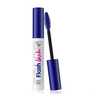 ریمل رنگی گلدن رز مدل FLASH LASH شماره 04 ROYAL BLUE رنگ آبی سلطنتی