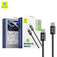 کابل شارژ بلو Blueo Braided PD Fast Sharging USB-C cable