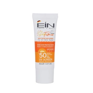 کرم ضد آفتاب بی رنگ ای آی ان مدل anti shine