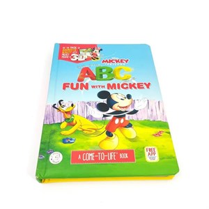 کتاب واقعیت افزوده الفبای انگلیسی میکی موس (Disney ABC Fun with Mickey 3D AR) - نسخه دیجیتال PDF