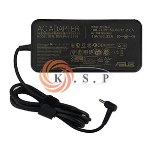آداپتور لپ تاپ ایسوس Adaptor Asus 19V 6.32A Slim سوزن دار