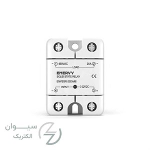 رله حالت جامد 25 آمپر تکفاز ENVSSR-25DA48