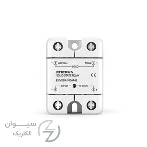 رله حالت جامد 100 آمپر تکفاز ENVSSR-100AA48