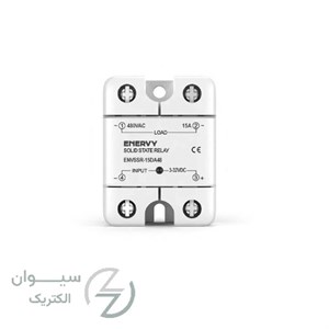 رله حالت جامد 15 آمپر تکفاز ENVSSR-15DA48