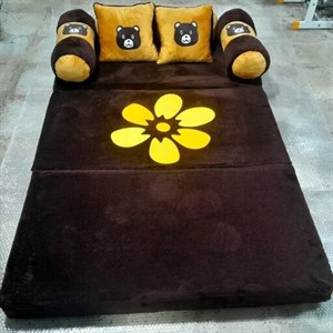 کاناپه تختشو کودک طرح خرس قهوه ای کامنا مدل 13108928