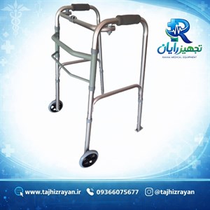 واکر آلومینیومی تاشو چرخدار MEDSKY-912