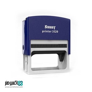مهر ژلاتینی مستطیل سانی  sunny 3520
