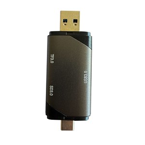 کارت‌خوان دوکاره USB و Type‑C (5 در 1) مجنتیک مدل ADS-329 با سرعت انتقال بالا و قابلیت خواندن همزمان دو کارت حافظه