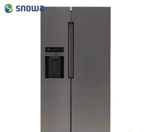 یخچال فریزر ساید بای ساید 28 فوت اسنوا مدل S3Di-S100-S (پس کرایه)