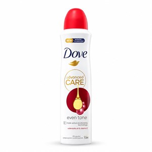 اسپری ضدتعریق زنانه داو مدل Even Tone 72HR UK حجم 250 میلی‌لیتر