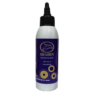 روغن گیربکس اتوماتیک شاهین مدل Scooter Gear Oil حجم 150 میلی‌لیتر