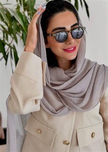 شال حریر میله ای