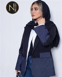 کت کژوال ترکیب کتان زارا و جین