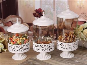 بانکه های 3 پارچه پیوتر سفید