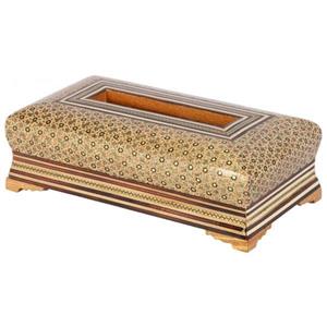 جعبه خاتم کاری مخصوص دستمال کاغذی
