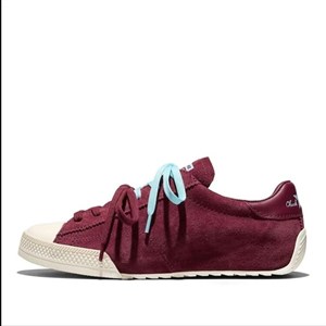 کانورس ترینر سوئد زرشکی/Converse trainer suede wine red
