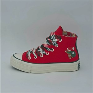 کانورس چاک 70 کریسمس قرمز/ converse red X-Mas Gingerbread