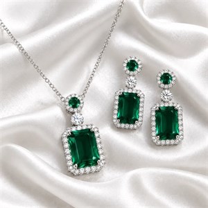 نیم ست مجلسی طرح جواهر کد nm261 گالری زیورآلات آوآرین