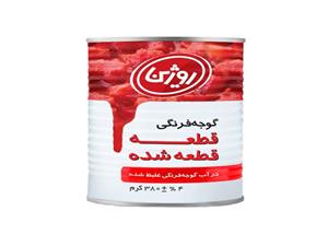 کنسرو گوجه خرد شده روژین تاک 380 گرمی 