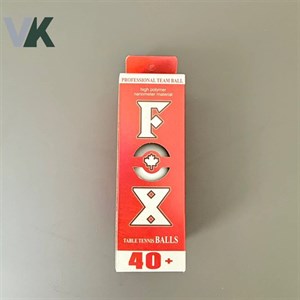توپ پینگ پنگ 7 ستاره برند FOX بسته 3 عددی شناسه 10100312