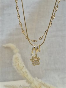 گردنبند دولاین پنجه سگ